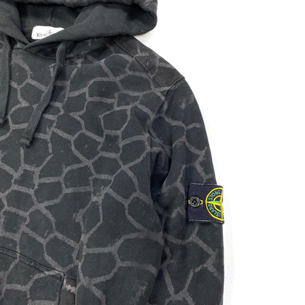 Stone Island 2014 Tortoise Shell Camo Pullover Hoodie