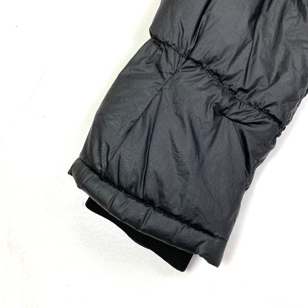 Stone Island Black Garment Dyed Down Puffer Jacket