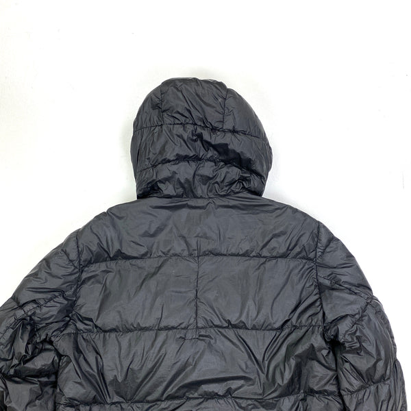 Stone Island Black Garment Dyed Down Puffer Jacket