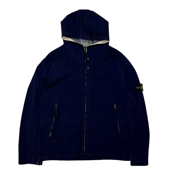 Stone Island Navy Blue 2001 Special Resine Jacket