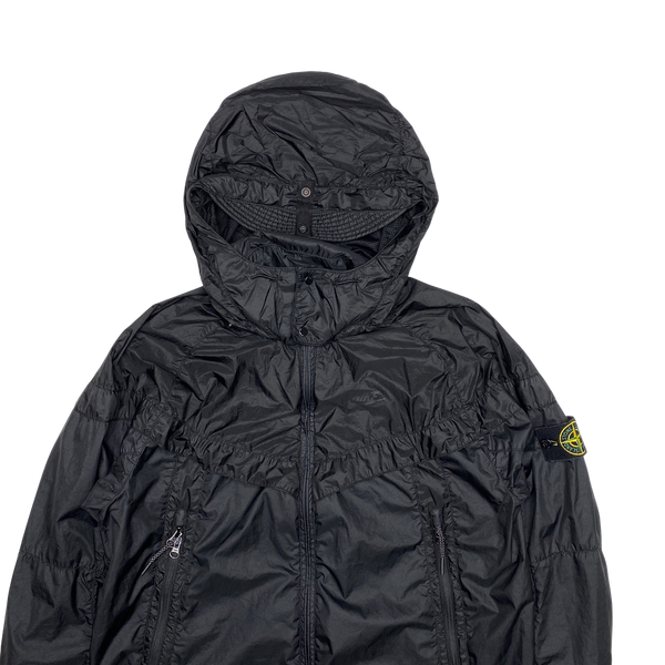 Stone Island x Nike Black Hyper Light Membrana 2L TC Windrunner