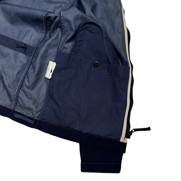 Stone Island Navy Blue 2001 Special Resine Jacket