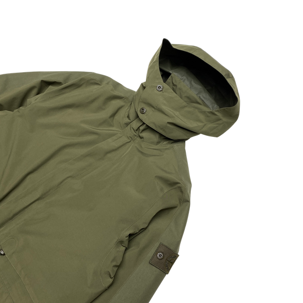 Stone Island 2017 Khaki Ghost Tank Shield Jacket