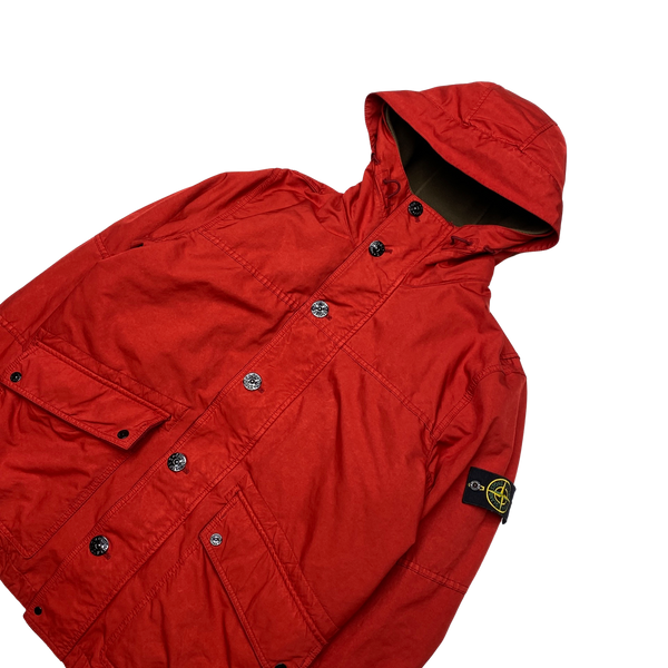 Stone Island 2014 Red Down Filled David TC Winter Jacket