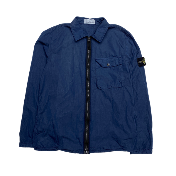Stone Island 2019 Blue Cotton Overhsirt