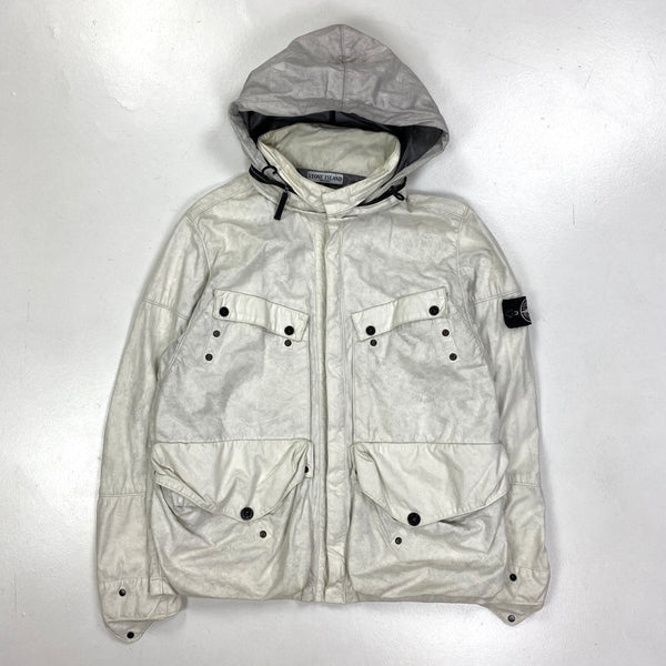 Stone Island 2009 White Tyveck Multi Pocket Jacket