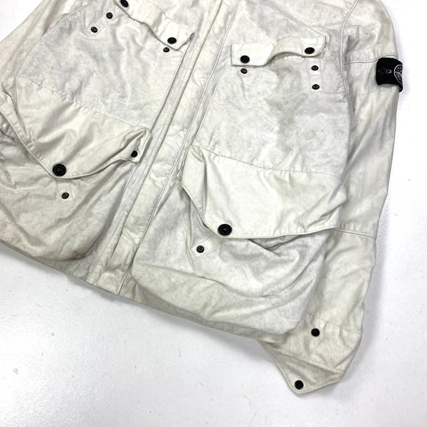 Stone Island 2009 White Tyveck Multi Pocket Jacket