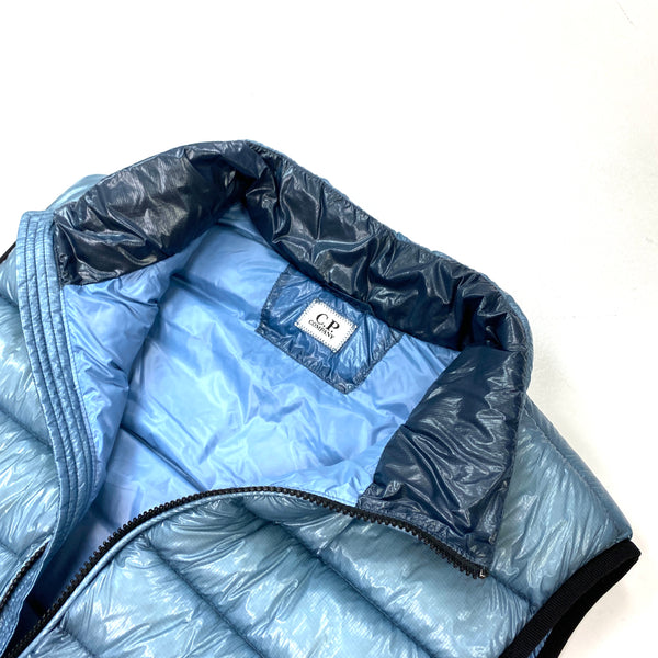 CP Company Light Blue Down Filled Gilet