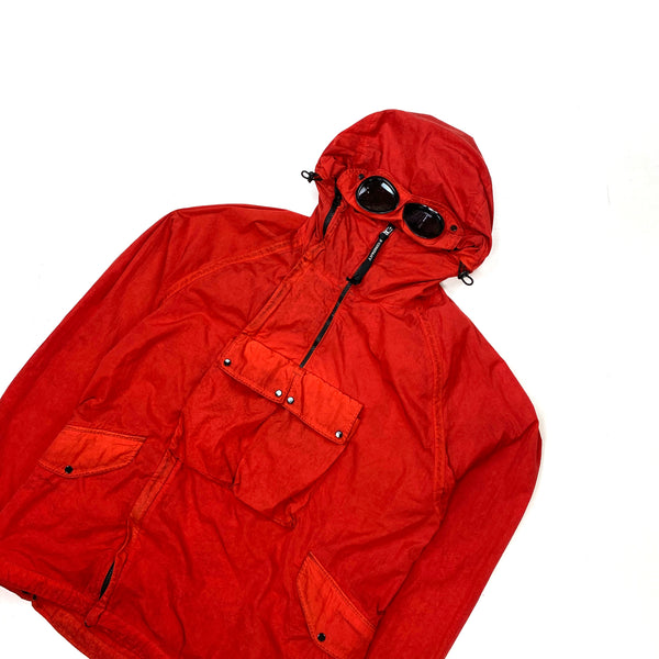 CP Company Red Chrome Nylon Pullover Jacket