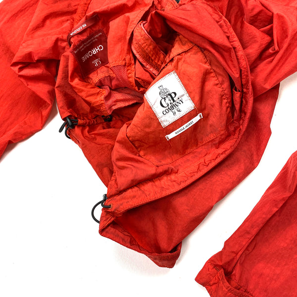 CP Company Red Chrome Nylon Pullover Jacket