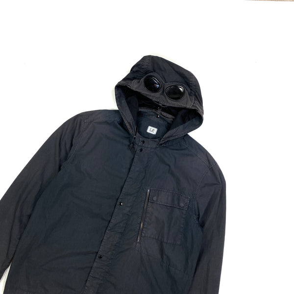 CP Company Charcoal Cotton Goggle Jacket