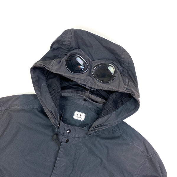 CP Company Charcoal Cotton Goggle Jacket