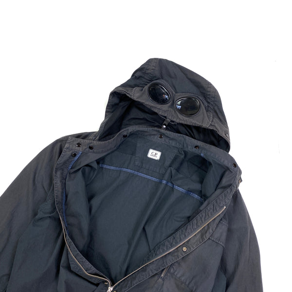 CP Company Charcoal Cotton Goggle Jacket