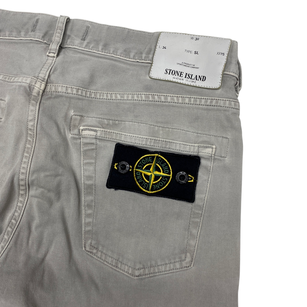 Stone Island 2014 Grey Slim Fit Jeans