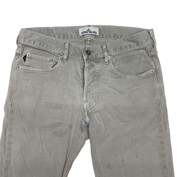 Stone Island 2014 Grey Slim Fit Jeans