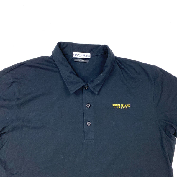 Stone Island Rare 2010 Carbon Polo Shirt