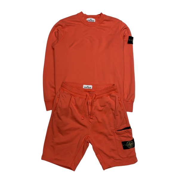 Stone Island 2020 Coral Tracksuit Set