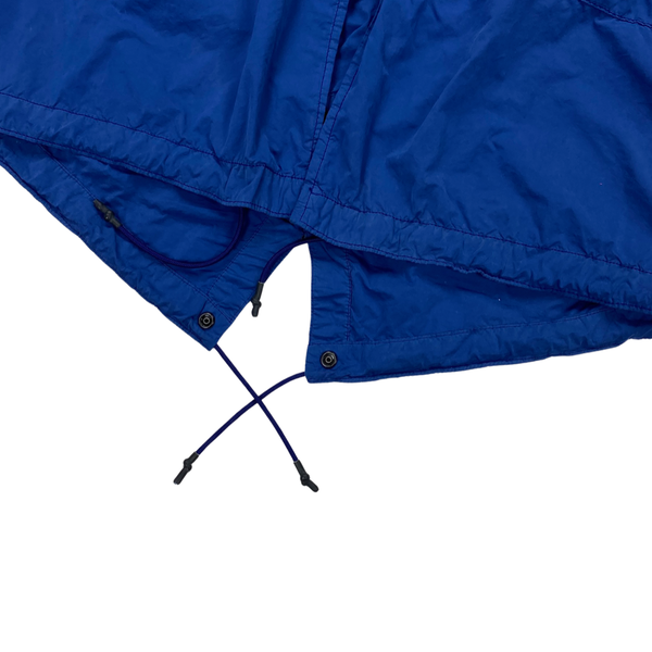 Stone Island Blue David Light TC Fishtail Parka Jacket