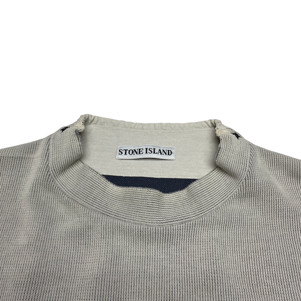 Stone Island 1998 Ribbed Cotton Vintage Jumper
