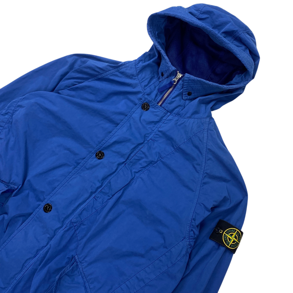 Stone Island Blue David Light TC Fishtail Parka Jacket