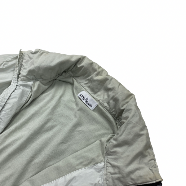 Stone Island Grey Garment Dyed Crinkle Reps Jacket