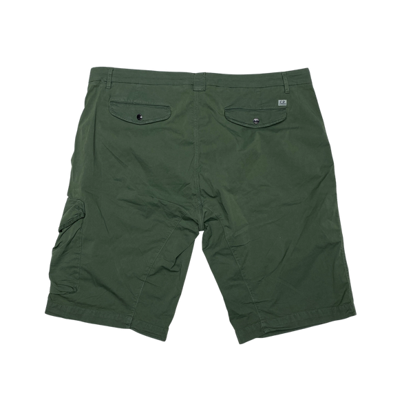 CP Company Green Cotton Lens Viewer Cargo Shorts – Mat's Island