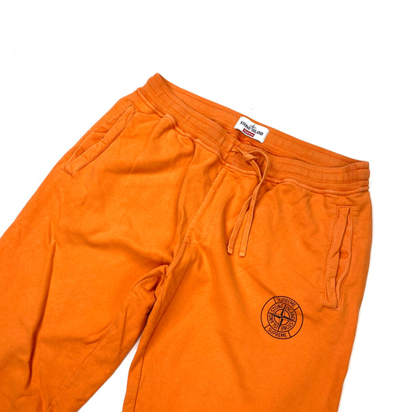 Stone Island x Supreme Orange Joggers