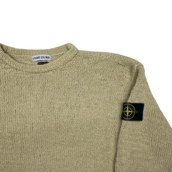 Stone Island 1995 Vintage Chenille Knit Jumper