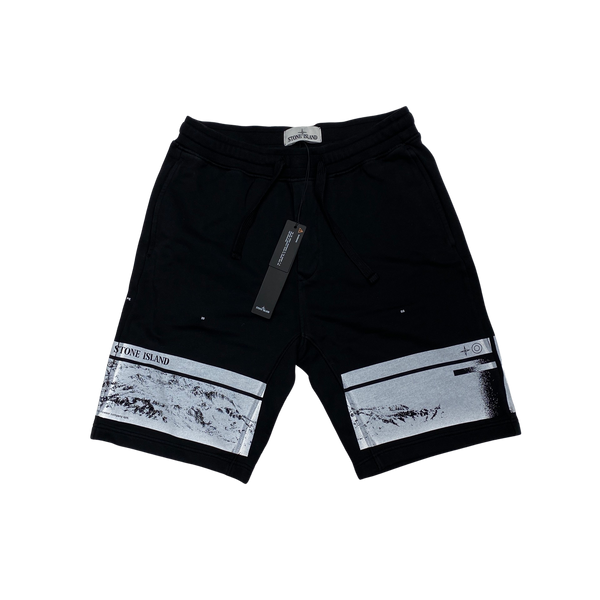 Stone Island 2020 Black Cotton Shorts