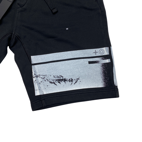 Stone Island 2020 Black Cotton Shorts