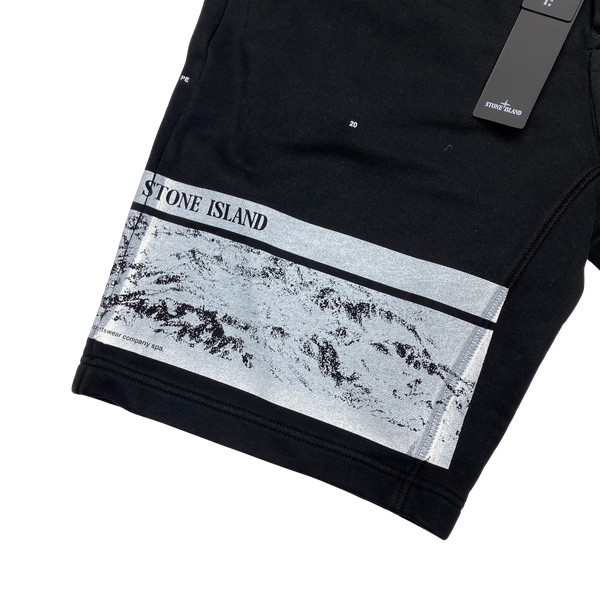Stone Island 2020 Black Cotton Shorts