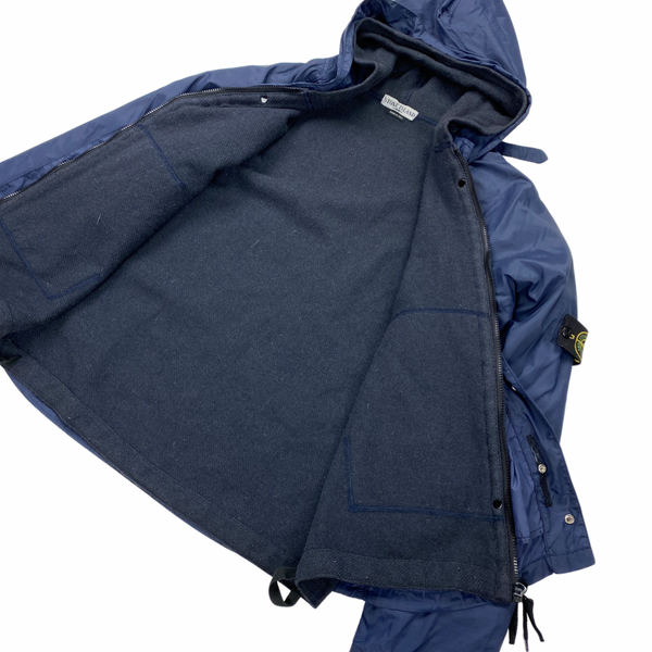Stone Island Vintage 3 In 1 Navy Hooded Jacket