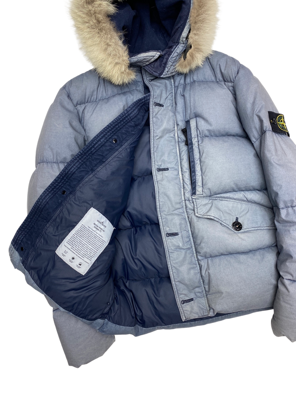 Stone island resin padded jacket cheap