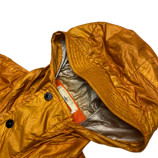 Stone Island 2012 Orange Lamy Parka Jacket - Small