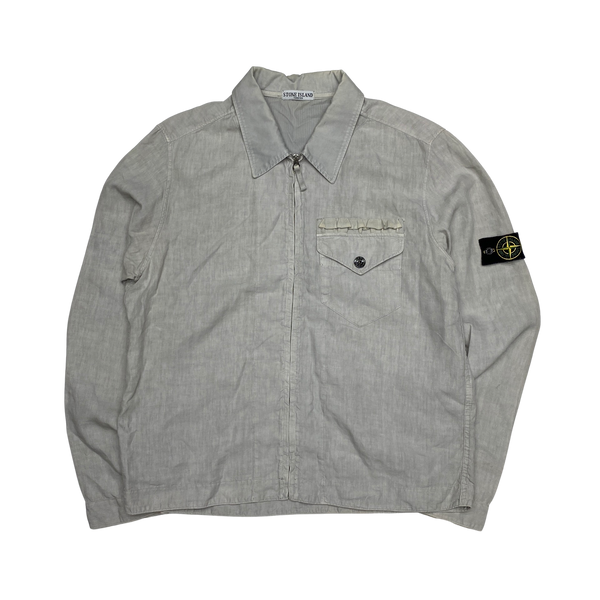 Stone Island 2008 Lino Flax Linen Shirt