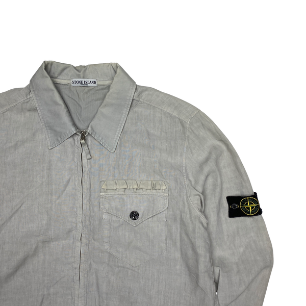 Stone Island 2008 Lino Flax Linen Shirt