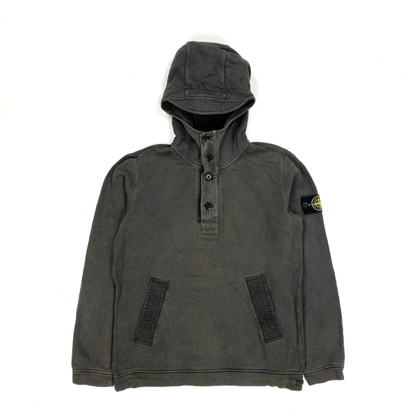 Stone Island 2005 Thick Cotton Pullover Hoodie