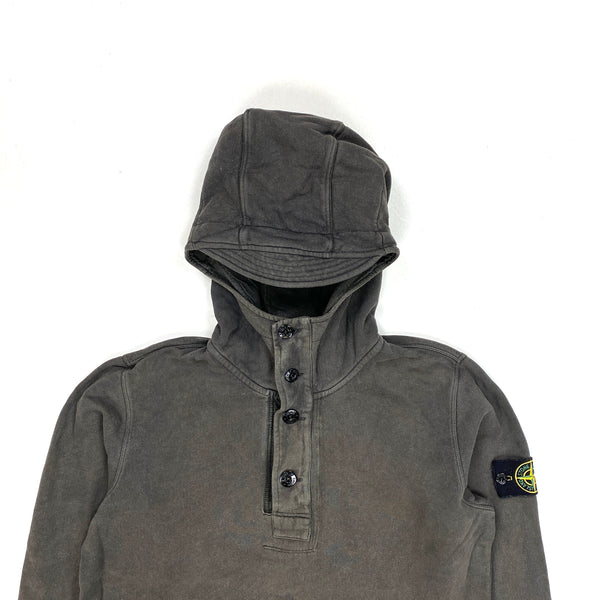 Stone Island 2005 Thick Cotton Pullover Hoodie