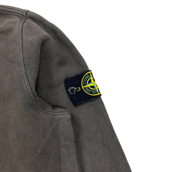 Stone Island 2005 Thick Cotton Pullover Hoodie