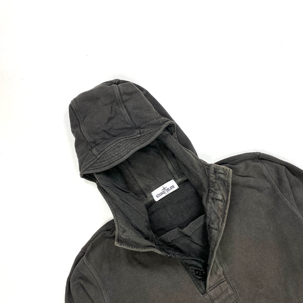 Stone Island 2005 Thick Cotton Pullover Hoodie