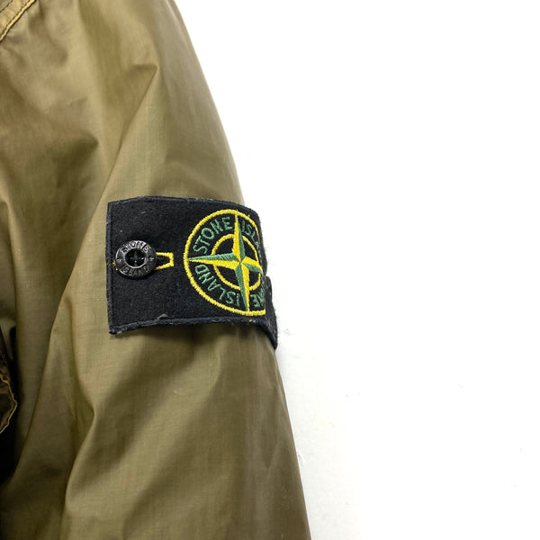 Stone Island 2015 Mussola Gommata Sherling Flight Jacket