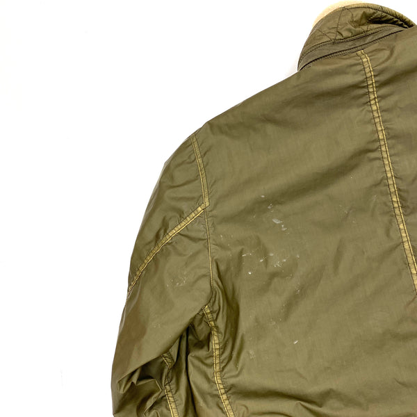 Stone Island 2015 Mussola Gommata Sherling Flight Jacket