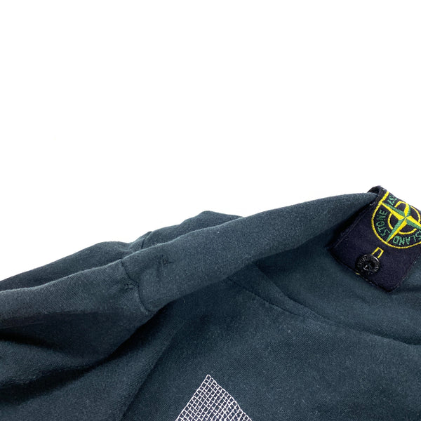 Stone Island 2016 Embroidered Logo Thin Cotton Sweatshirt