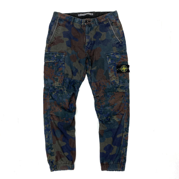 Stone Island 2013 Camouflage Tapered Cotton Cargos