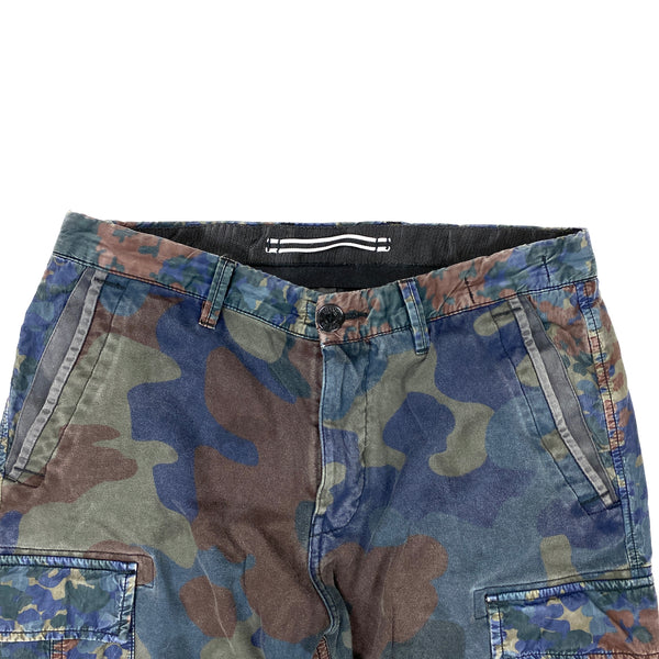 Stone Island 2013 Camouflage Tapered Cotton Cargos