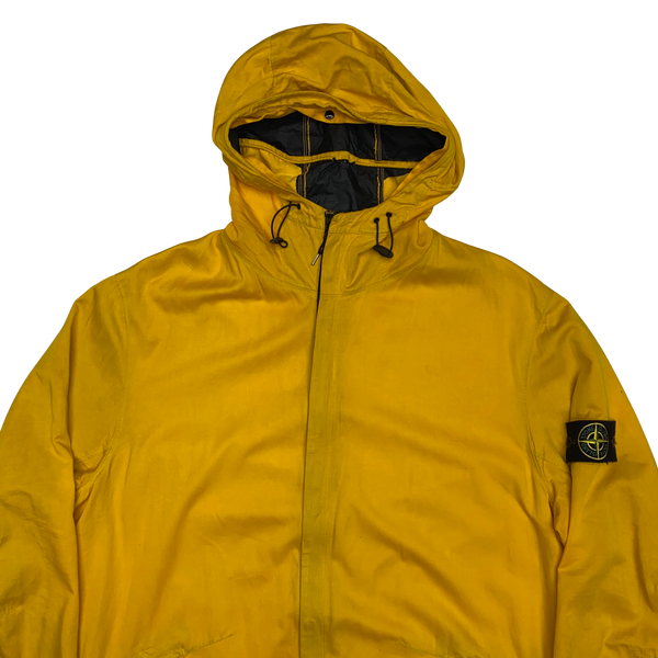 Stone Island 2004 Yellow Raso Parka Jacket