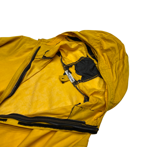 Stone Island 2004 Yellow Raso Parka Jacket