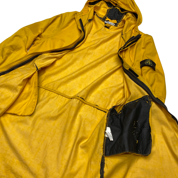 Stone Island 2004 Yellow Raso Parka Jacket