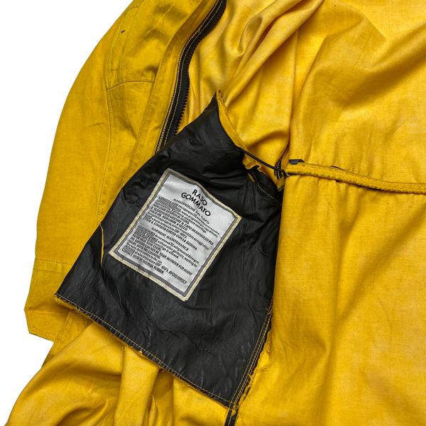 Stone Island 2004 Yellow Raso Parka Jacket