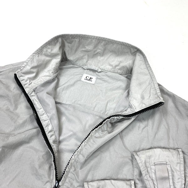 CP Company Grey Chrome Pullover Overshirt